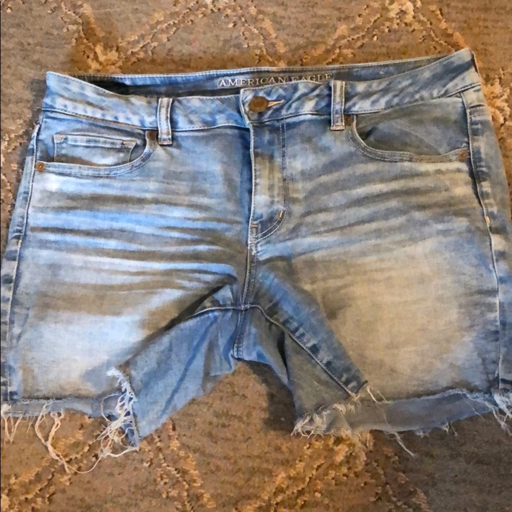 America Eagle Denim Shorts